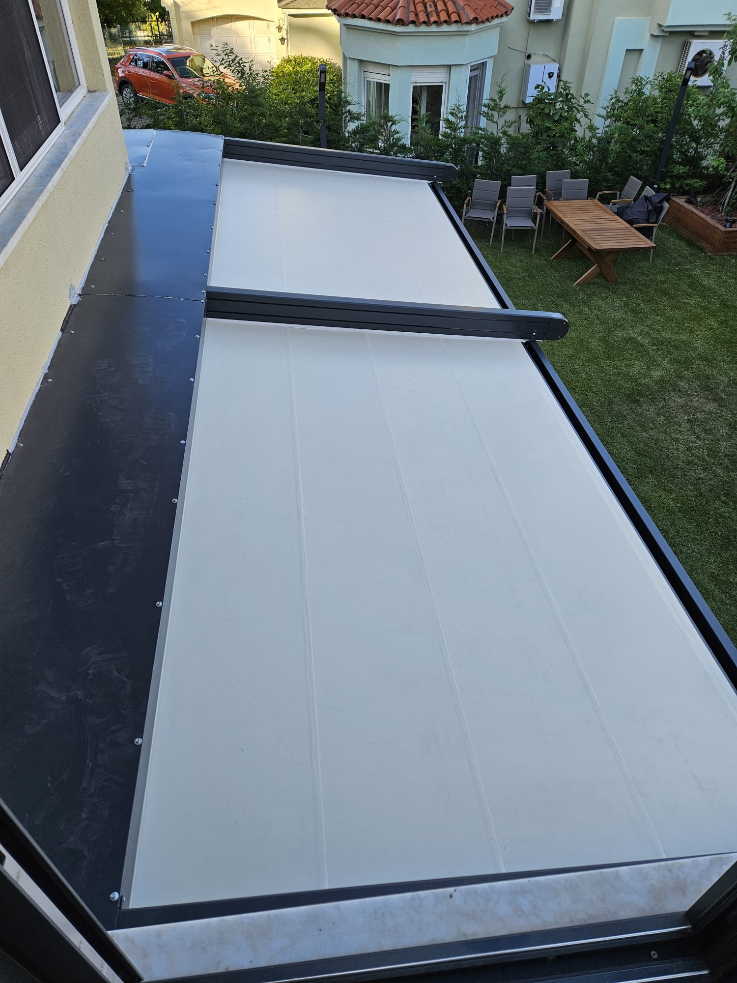 Pergola Tente Üst Tarafı